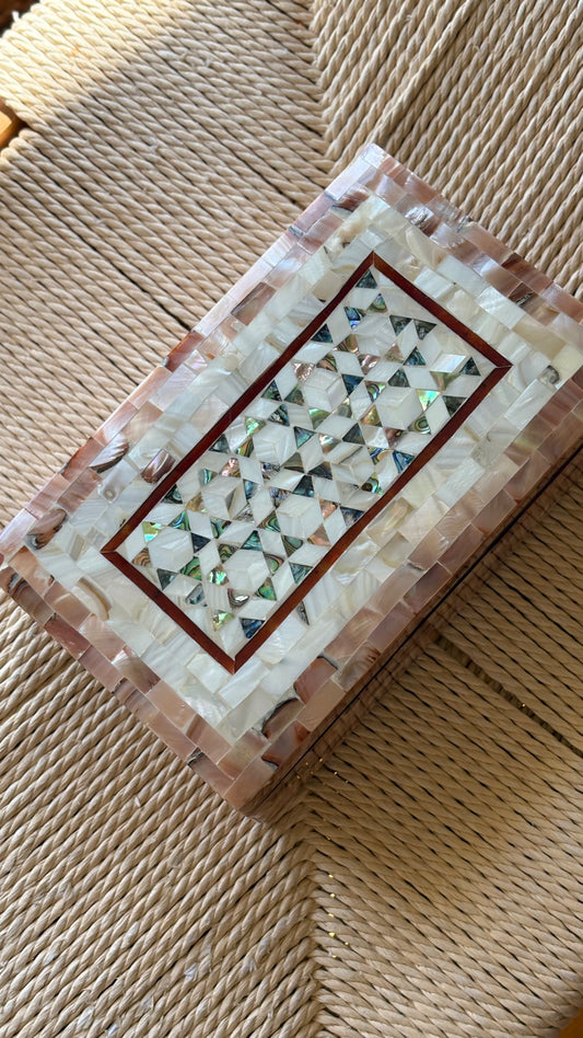The Rosewood Marquetry Keepsake Box